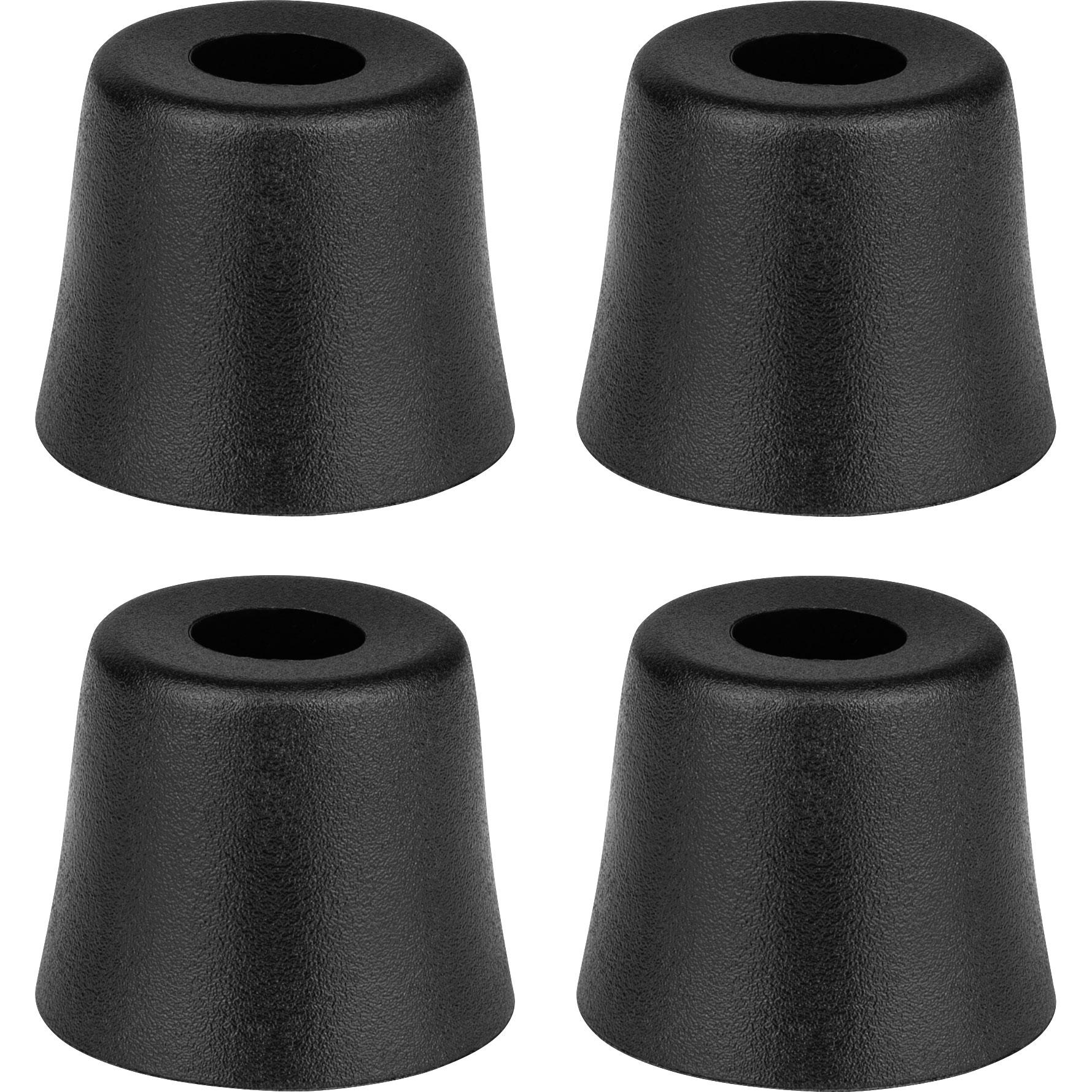 4Pack Rubber Feet 1" Dia. x 0.85" H